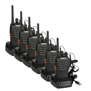6x Baofeng BF-888S PMR446 Licence Free UK