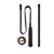 Baofeng Foldable CS Tactical Antenna UHF/VHF 18.8inch Baofeng Foldable CS Tactical Antenna UHF/VHF 18.8inch