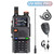 Baofeng UV-5RH Pro GPS multi-band ham radio with programming cable, speaker mic, NA-771 antenna, and earpiece Baofeng UV-5RH Pro GPS multi-band ham radio with programming cable, speaker mic, NA-771 antenna, and earpiece