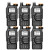 6 x Quansheng UV-K5 Full Band Walkie Talkie | AM Two-Way Radio Long-Range Receiver 6 x Quansheng UV-K5 Full Band Walkie Talkie | AM Two-Way Radio Long-Range Receiver