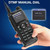 Baofeng UV-28 Pro GPS Bluetooth Walkie Talkie Multi-Band Two-Way Radio | DTMF Dial