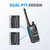 2 X BAOFENG UV-5R Mini Walkie Talkie | 5W Multi Band Amateur Ham Radio| Dual PTT