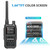 2 X BAOFENG UV-5R Mini Walkie Talkie | 5W Multi Band Amateur Ham Radio| color screen