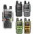 Baofeng UV-5R Mini 5W Walkie Talkie | Black, Grey, Green, Yellow, Transparent