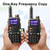 Baofeng UV-5RM Plus Long Range Walkie Talkies | One Key Frequency Copy