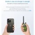 BAOFENG UV-5R Mini Walkie Talkie | 5W Multi Band Amateur Ham Radio| Size