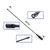 Replacement NA-771 Antenna  + 1PCS SRH805S SMA-Female Dual Band Short Antenna for Baofeng BF-888S/UV-5R/UV-82/UV-10R