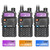 4 x Baofeng UV-5R III Tri-Band VHF/UHF Ham Radio Walkie Talkie Handset  4 x Baofeng UV-5R III Tri-Band VHF/UHF Ham Radio Walkie Talkie Handset