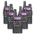 5x Baofeng UV-5R III Tri-Band VHF/UHF Walkie Talkie  Two Way Radio FM Transceiver + Earpiece  5x Baofeng UV-5R III Tri-Band VHF/UHF Walkie Talkie  Two Way Radio FM Transceiver + Earpiece