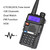 4 x Baofeng UV-5R III Tri-band UHF/VHF Walkie Talkies + 4x Speaker Mic  4 x Baofeng UV-5R III Tri-band UHF/VHF Walkie Talkies + 4x Speaker Mic