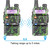 6 x BAOFENG UV-5R Dual Band Walkie Talkie Rechargeable 5W Two Way Ham Radio + Headset  6 x BAOFENG UV-5R Dual Band Walkie Talkie Rechargeable 5W Two Way Ham Radio + Headset