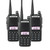 3x BAOFENG UV-82 Dual Band UHF/VHF Two Way Ham Radio Walkie Talkies Long Range  3x BAOFENG UV-82 Dual Band UHF/VHF Two Way Ham Radio Walkie Talkies Long Range