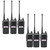 6x BAOFENG UV-82 Dual Band UHF/VHF Walkie Talkies Long Range Scanner 
