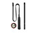 Baofeng Foldable CS Tactical Antenna UHF/VHF 18.8inch for UV-5R/UV-82/BF-888S Radio  Baofeng Foldable CS Tactical Antenna UHF/VHF 18.8inch for UV-5R/UV-82/BF-888S Radio