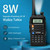 Baofeng UV-S9 Tri-Band VHF/UHF Black Walkie Talkie + Speaker Mic + Programming Cable  Baofeng UV-S9 Tri-Band VHF/UHF Black Walkie Talkie + Speaker Mic + Programming Cable