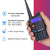 Baofeng UV-5RT 8W VHF/UHF Walkie Talkie Ham Radio + 18.8 inch Foldable CS Tactical Antenna 