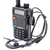 Baofeng UV-5RT 8W VHF/UHF Walkie Talkie Ham Radio + 18.8 inch Foldable CS Tactical Antenna 