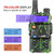 BAOFENG UV-5R Dual Band Green UHF/VHF Walkie Talkie 2 Way Radio with LED Display VOX + CS Tactical Antenna  BAOFENG UV-5R Dual Band Green UHF/VHF Walkie Talkie 2 Way Radio with LED Display VOX + CS Tactical Antenna