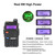 10X Baofeng UV-5RT 8W Walkie Talkie VHF/UHF 136-174/400-520MHz Two Way FM Ham Radio Receiver Long Range + Earpiece + Cable  10X Baofeng UV-5RT 8W Walkie Talkie VHF/UHF 136-174/400-520MHz Two Way FM Ham Radio Receiver Long Range + Earpiece + Cable
