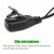 2 Pin Security Walkie Talkie Headset/Earpiece Mic Ear-hook For Motorola Radio  2 Pin Security Walkie Talkie Headset/Earpiece Mic Ear-hook For Motorola Radio