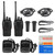 3X Baofeng BF-888S UHF Walkie Talkie Long Range VOX Two Way Radio + Earpiece 