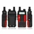 BAOFENG UV-10R 10W Dual-Band VHF/UHF 136-174/400-520MHz Walkie Talkies Long Range FM Two Way Radio + Speaker Mic + USB Cable 