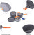 Fire-Maple Feast 4 Camping Cookware Set | Outdoor Cooking kit with Pot Kettle Pan Bowls and Spatula | Kitchen Utensils for 4 to 5 People Backpacking Trekking Hiking Fishing Picnic 