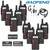 10X BAOFENG UV-10R 10W Dual-Band VHF UHF Walkie Talkies Long Range FM Two Way Radio Black Walkie Talkies + Earpiece + Cable  10X BAOFENG UV-10R 10W Dual-Band VHF UHF Walkie Talkies Long Range FM Two Way Radio Black Walkie Talkies + Earpiece + Cable