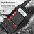 10X BAOFENG UV-10R 10W Dual-Band VHF UHF Walkie Talkies Long Range FM Two Way Radio Black Walkie Talkies + Earpiece + Cable  10X BAOFENG UV-10R 10W Dual-Band VHF UHF Walkie Talkies Long Range FM Two Way Radio Black Walkie Talkies + Earpiece + Cable