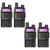 4x BAOFENG UV-5R Dual Band FM Two Way Ham Radio 5W Walkie Talkie  4x BAOFENG UV-5R Dual Band FM Two Way Ham Radio 5W Walkie Talkie