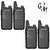 4x Baofeng BF-T20 UHF 400-470MHz Walkie Talkies Long Range Two Way Radio + Earpiece  4x Baofeng BF-T20 UHF 400-470MHz Walkie Talkies Long Range Two Way Radio + Earpiece