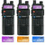 3x Baofeng UV-5R III Tri-Band 3800mAH VHF/UHF 136-174/220-260/400-520MHz Walkie Talkie Two Way Radio  3x Baofeng UV-5R III Tri-Band 3800mAH VHF/UHF 136-174/220-260/400-520MHz Walkie Talkie Two Way Radio