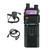Baofeng UV-5R III Tri-Band 3800mAH VHF/UHF 136-174/220-260/400-520MHz Walkie Talkie Two Way Radio + Speaker Mic + USB Cable 