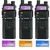 Baofeng UV-5R III Tri-Band 3800mAH VHF/UHF 136-174/220-260/400-520MHz Walkie Talkie Two Way Radio + Waterproof  Speaker Mic 