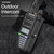 3 x Baofeng UV 9R PRO IP68 Waterproof Walkie Talkie UHF/VHF 8W Dual Band High Power Long Range Radio + Earpiece 