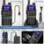 Baofeng UV-5RH 10W Multi-Band / Tri-Band 2500mAH VHF/UHF Long Range Walkie Talkie  + Speaker Mic + USB Cable + NA-771 Antenna 