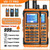 2 x Baofeng UV-17 Pro 5W  Multi-Band / Tri-Band 1800mAH 999 Channels VHF/UHF Long Range Walkie Talkie Two Way Radio 