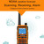 Baofeng UV-17 Pro 5W  Multi Band / Tri-Band 1800mAH 999 Channels VHF/UHF Long Range Walkie Talkie Two Way Radio + Programming Cable 