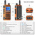 2 x Baofeng UV-17 Pro 5W  Tri-Band 1800mAH 999 Channels VHF/UHF Long Range Walkie Talkie Two Way Radio  2 x Baofeng UV-17 Pro 5W  Tri-Band 1800mAH 999 Channels VHF/UHF Long Range Walkie Talkie Two Way Radio