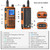 5 x Baofeng UV-17 Pro 5W Tri-Band 1800mAH 999 Channels VHF/UHF Long Range Walkie Talkie Two Way Radio  5 x Baofeng UV-17 Pro 5W Tri-Band 1800mAH 999 Channels VHF/UHF Long Range Walkie Talkie Two Way Radio