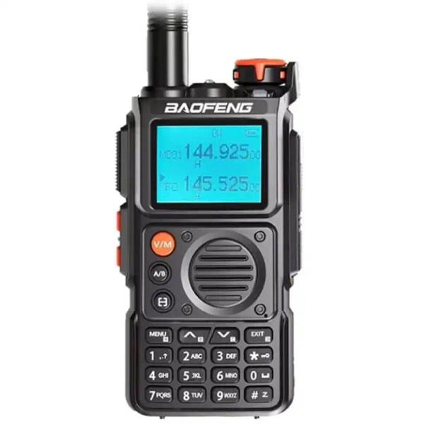 Baofeng UV-K6 Full Band Walkie Talkie | AM Two-Way Radio with Type-C Long-Range Receiver