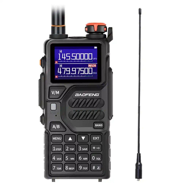 Baofeng UV-K5 Plus 10W Multi-Band  2500mAH VHF/UHF Long Range Walkie Talkie Two Way Radio With NA-771 Antenna
