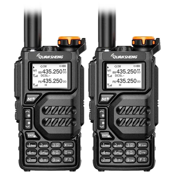 Quansheng UV-K5 Full Band Walkie Talkie | AM Two-Way Radio Long-Range Receiver
