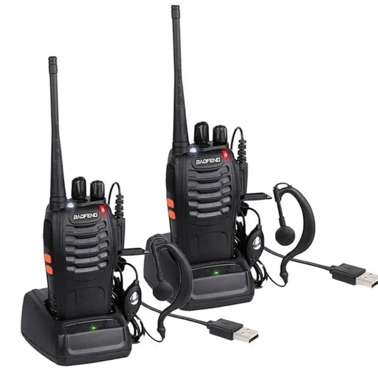 Baofeng BF-888S [2 Pack] UHF 400-470MHz Walkie Talkie