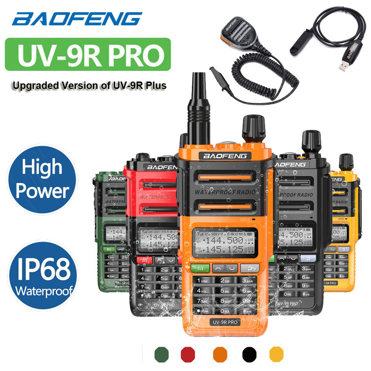 Baofeng UV-9R Pro IP68 Waterproof Dual Band Walkie Talkie-1