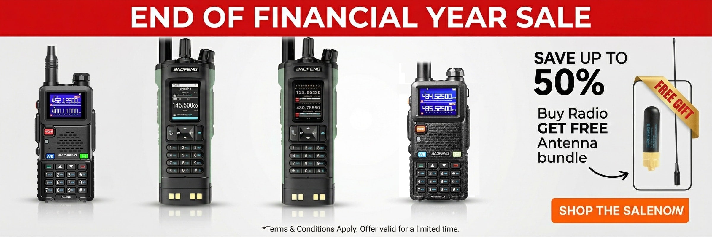 End of Financial Year Sale | Baofeng UK 