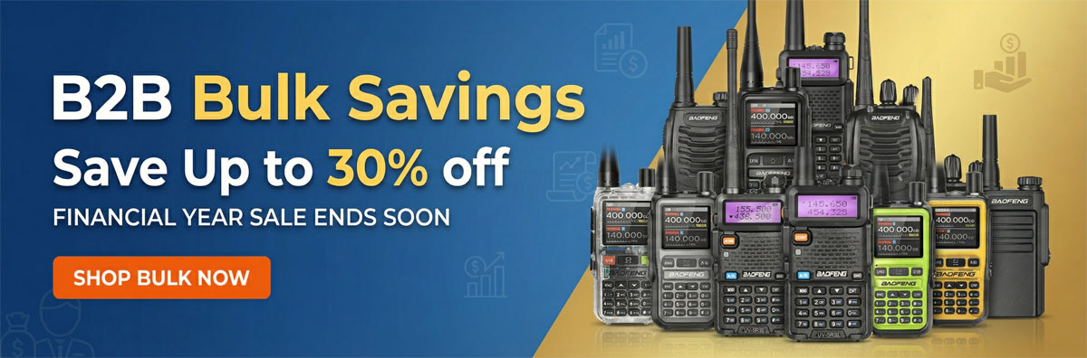 Baofeng walkie talkie - Financial Year-End Sale