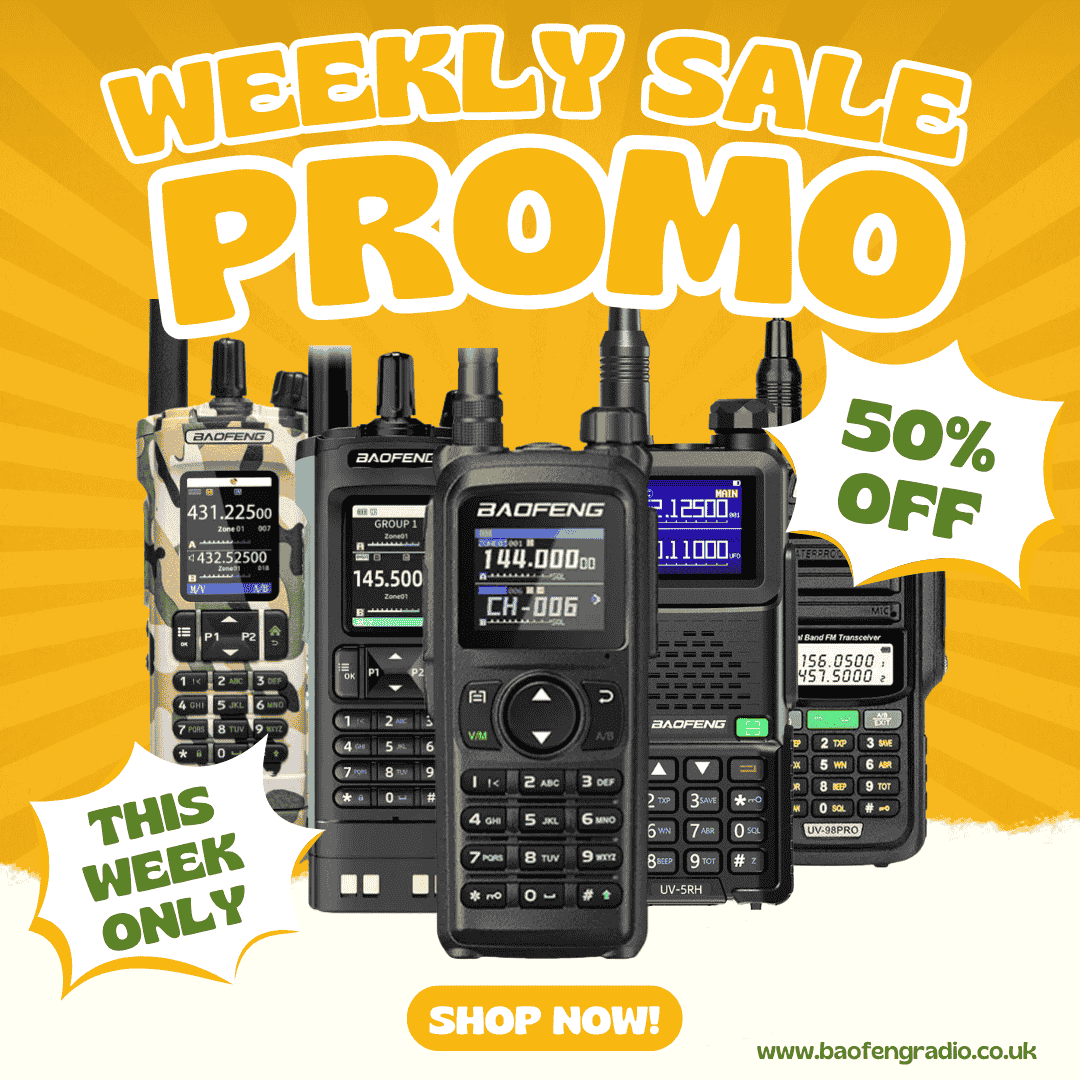 Baofeng Waterproof Walkie talkie UV-98 Pro Radio