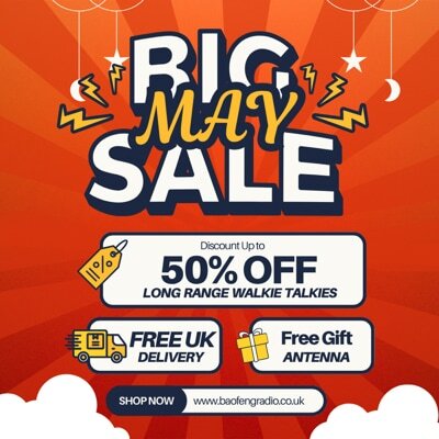 Baofeng walkie talkie sale