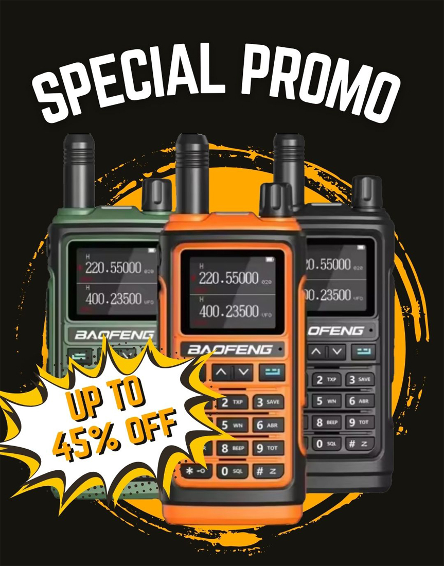 Baofeng Long range walkie Talkies UV-17 Pro